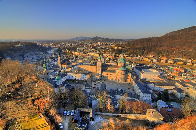 Dạo chơi ở "L&acirc;u đ&agrave;i muối" Salzburg, &Aacute;o